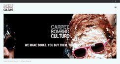 Desktop Screenshot of carpetbombingculture.co.uk